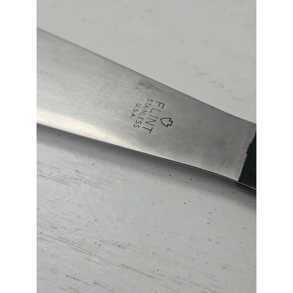 VTG EKCO FLINT Arrowhead‎ Icing Knife Spatula Spreader Stainless Vanadium Steel - Picture 3 of 8